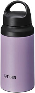タイガー魔法瓶(TIGER) タイガー 水筒 400ml ハンドル付き 軽量 ステンレスボトル アウトドア オフィス ライラック(パープ 送料無料