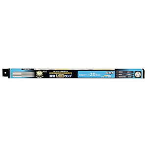 直管LEDランプ 20形相当 G13 昼光色 グロースターター器具専用 LDF20SS・D/10/13-U 06-3539 OHM オー 送料無料