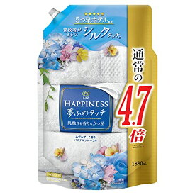 レノア ハピネス 夢ふわタッチ 柔軟剤 パステルフローラル 詰め替え 1880mL[大容量] 送料無料