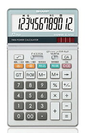 シャープ 実務電卓 グリーン購入法適合モデル ナイスサイズタイプ 12桁 EL-N732KX 送料無料