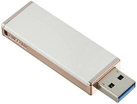 バッファロー BUFFALO 女性向け キャップレスデザイン USB3.0用 USBメモリー 32GB ロイヤルホワイト RUF3-JW 送料無料
