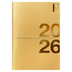 �L���N�g�E �蒠 2026�N 2025�N10���n�܂� FOBCOOP B6 �}���X���[ �� PBF75GO26 ��������