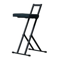 永井興産 ルルチェア 高さ調節チェア 座面高さ39~70cm ブラック NK-018 送料無料