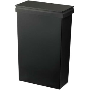 ���X(RISU) �S�~�� SOLOW �ʘH�Ŏg���郏�C�h�_�X�g�{�b�N�X�n���h�I�[�v��40L �u���b�N ���{�� ���^ �L���X�^�[�t�� �R�� ��������