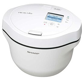 SHARP 水なし自動調理鍋 HEALSiO ヘルシオ ホットクック 2.4Lタイプ ホワイト系 KN-HW24G-W 送料無料