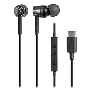 �I�[�f�B�I�e�N�j�J ATH-CKD3C BK �}�C�N�t���C���z�� USB Type-C �L�� 1.2m �J�i���^ �u���b�N ���^ ��������
