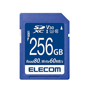 �G���R�� SDXC�J�[�h �f�[�^�����T�[�r�X�t �r�f�I�X�s�[�h�N���X�Ή� UHS-I U3 80MB s 256GB MF-FS256G ��������