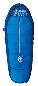 コールマン(Coleman) 寝袋 キッズマミーアジャスタブル C4 使用可能温度4度 マミー型 ネイビー 2000027270 送料無料