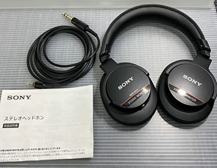 楽天市場】SONY ソニー/MDR-M1ST 有線 ハイレゾ対応モニターヘッドホン 