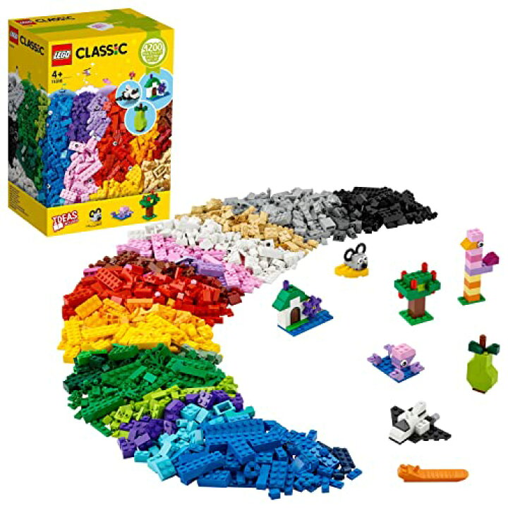 楽天市場】LEGO レゴ クラシック アイデアパーツ 1200ピース 送料無料 