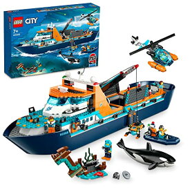 レゴ(LEGO) シティ 北極探検船 クリスマスプレゼント クリスマス 60368 おもちゃ ブロック プレゼント 冒険 ボート 船 男 送料無料