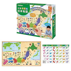 学研_木製パズル 日本地図（対象年齢：5歳以上）83782 送料無料
