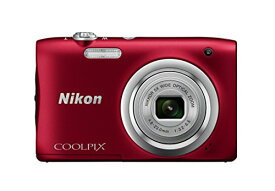 Nikon デジタルカメラ COOLPIX A100 光学5倍 2005万画素 レッド A100RD 送料無料
