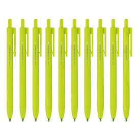 ゼブラ 蛍光ペン クリックブライト 緑 10本 B-WKS30-G 送料無料