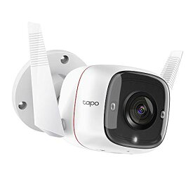 TP-Link WiFi ネットワークカメラ 屋外カメラ 1296p 300万画素 IP66防水・防塵 防犯カメラ 音声通話可能 3年 送料無料