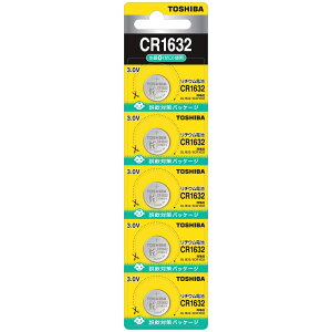(TOSHIBA)RC``Edr CR1632 5 (i DL1632 ECR1632)΍pbP[WCR1632 