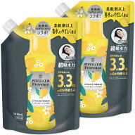 レノア ハピネス アロマジュエル 香り付け専用ビーズ シトラス＆ヴァーベナ 詰め替え 1410mL ×2袋【まと…