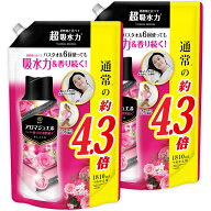 レノア ハピネス アロマジュエル 香り付け専用ビーズ アンティークローズ＆フローラル 詰め替え 1810mL×…