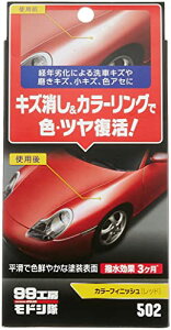 ソフト99(SOFT99) 99工房 モドシ隊 補修用品 カラーフィニッシュ レッド 自動車塗装面のキズ消し及び艶出し用 09502 送料無料