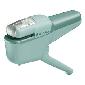 コクヨ ホチキス 針なしステープラー ハリナックス ハンディ 10枚とじ ブルーグリーン SLN-MSH110GB 送料無料