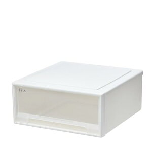 天馬 収納ボックス フィッツケース 小物収納 幅45×奥行45×高さ20cm 収納ケース たわみにくい 小物入れ 衣装ケース 日本製 再 送料無料