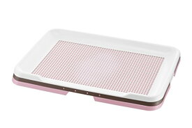 リッチェル お掃除簡単ステップトレー ライトピンク ワイド 送料無料