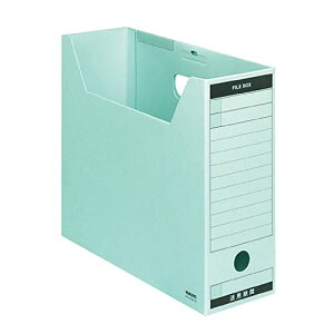 コクヨ ファイルボックス 色厚板紙 フタ付き A4 青 A4-LFBN-BZ 送料無料