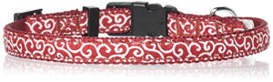 ペティオ (Petio) 首輪 犬雅 唐草カラー レッド SS サイズ 送料無料