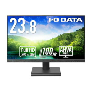 IODATA j^[ 23.8C` 100Hz AHVApl  ubN (HDMI×1/DisplayPort×1/Xs[ 