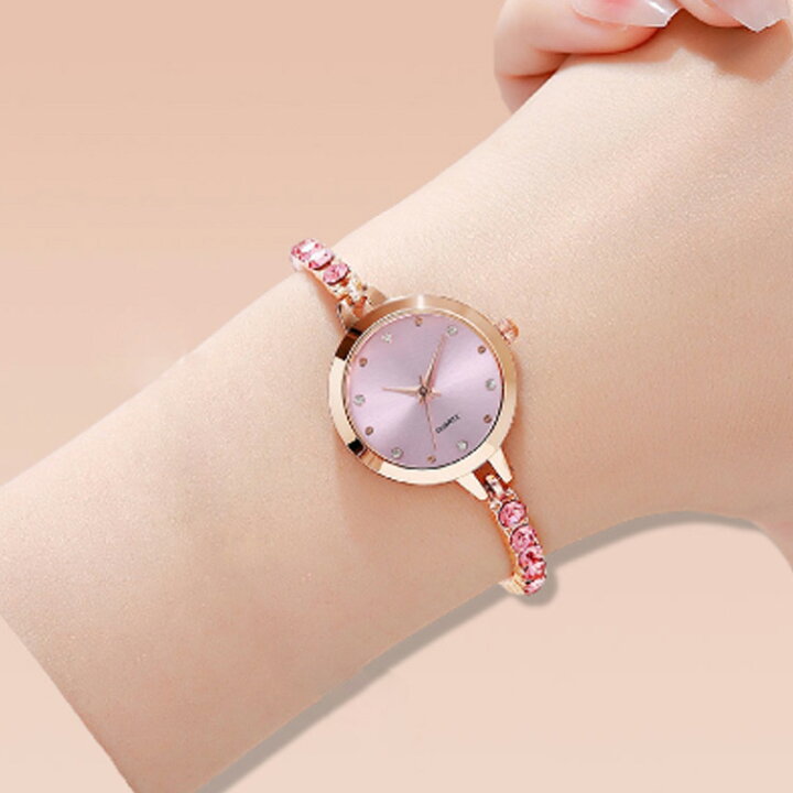 楽天市場】腕時計 レディース ブレスレット 高級感 おしゃれ チェーン 