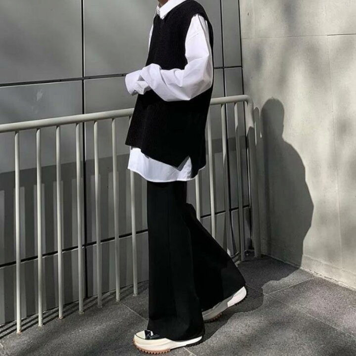 楽天市場】パンツ フレア メンズ レディース ブーツカット センター 