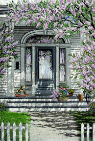 キャロル・コレット 「Spring Has Come」Collette 手彩色銅版画選べる新品額付　国内 送料無料
