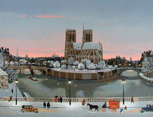 ~bVFEhNAu~̃m[g_v-The Apse of Notre-Dame in Winter-MTCŉ@VNXN[IׂVizt@ 
