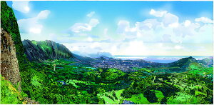  ؉plup@bNAEgv-VIEW FROM THE NU'UANU PALI- 2005N EMOt ztŉi 