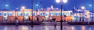 qS ũ͉gv-A Riverside Stop of Tram-2010N LoXEWO[ ztŉic͏