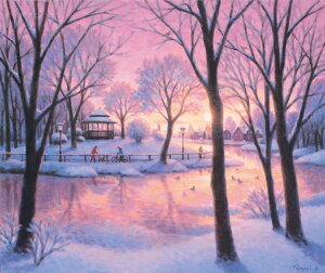 q SuFɐ܂āvSnowy Park in Warm Colors2020N11{[X LoXEWO[ ztŉiyz
