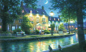 q SuEBhbV̂قƂvA Night in Bourton-on-the-Water2024N4{[X LoXEWO[ ztŉiyz