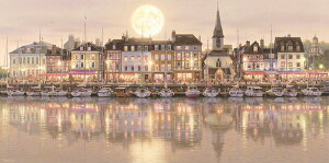 ���q �S���u��ہE�I���t���[���vLe Vieux-Bassin, Honfleur�y ���35���N�L�O��i �z2026�N2�����{�����[�X �L�����o�X�E�W�N���[ �z�t�ŉ��i�y���������z