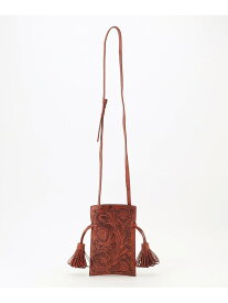 Tassel mini BAG GRACE CONTINENTAL グレースコンチネンタル バッグ ショルダーバッグ ブラウン【送料無料】[Rakuten Fashion]