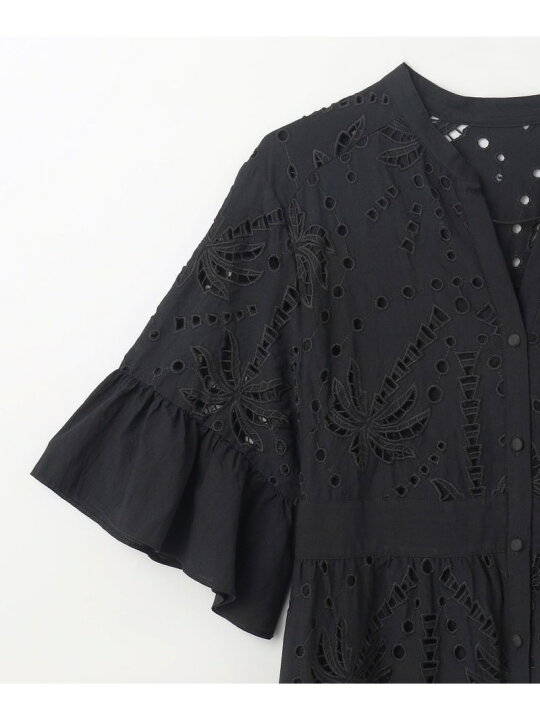 楽天市場】【SALE／30%OFF】ヤシ柄カットワークワンピース GRACE 