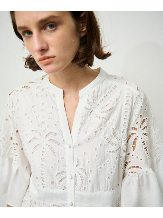 楽天市場】【SALE／30%OFF】ヤシ柄カットワークワンピース GRACE 