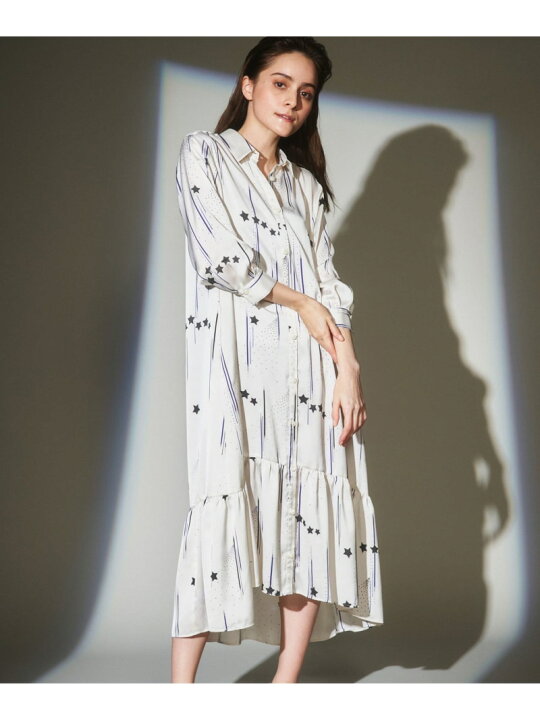 楽天市場】【SALE／60%OFF】スターモチーフシャツドレス GRACE 