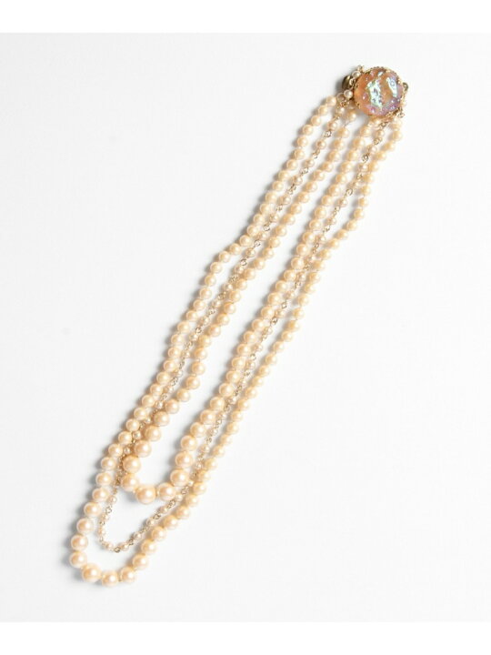 楽天市場】【SALE／50%OFF】ヴィンテージパール3連ネックレス GRACE 