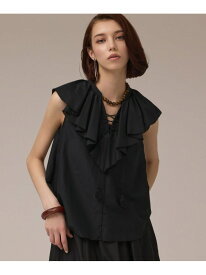 【SALE／50%OFF】コットンシルクカフタントップ GRACE CONTINENTAL グレースコンチネンタル トップス シャツ・ブラウス ブラック ブラウン【RBA_E】【送料無料】[Rakuten Fashion]