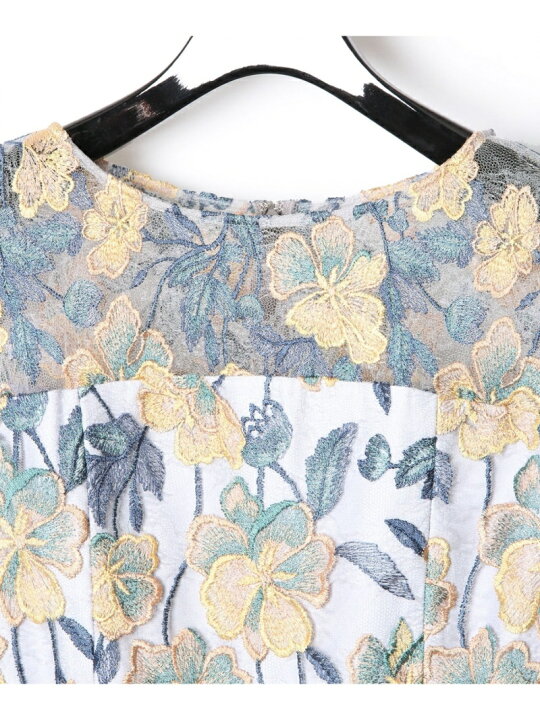 楽天市場】【SALE／60%OFF】チュールフラワーラインワンピース GRACE  