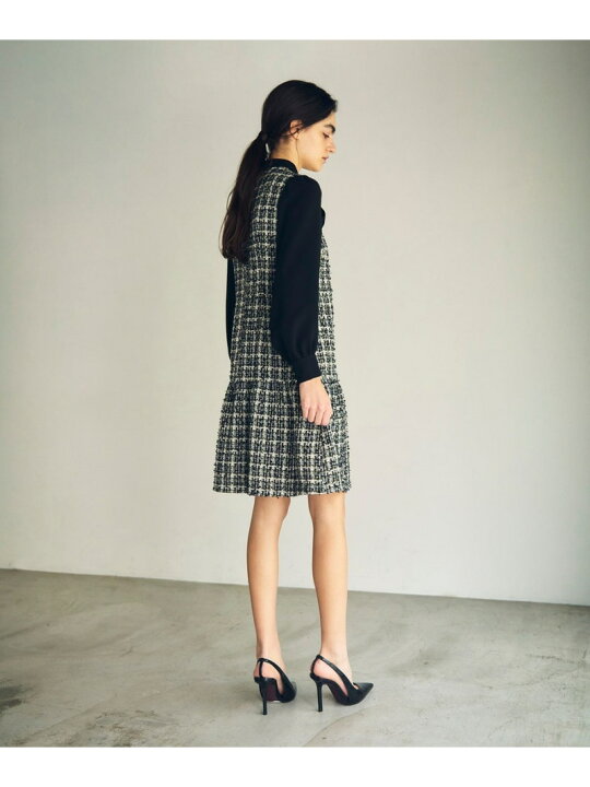 楽天市場】【SALE／30%OFF】ツイードコンビワンピース GRACE  