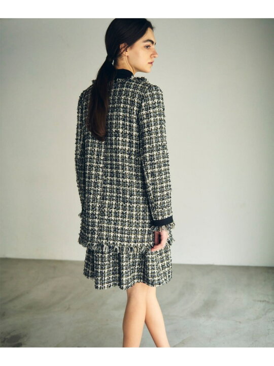 楽天市場】【SALE／30%OFF】フリンジツイードジャケット GRACE 
