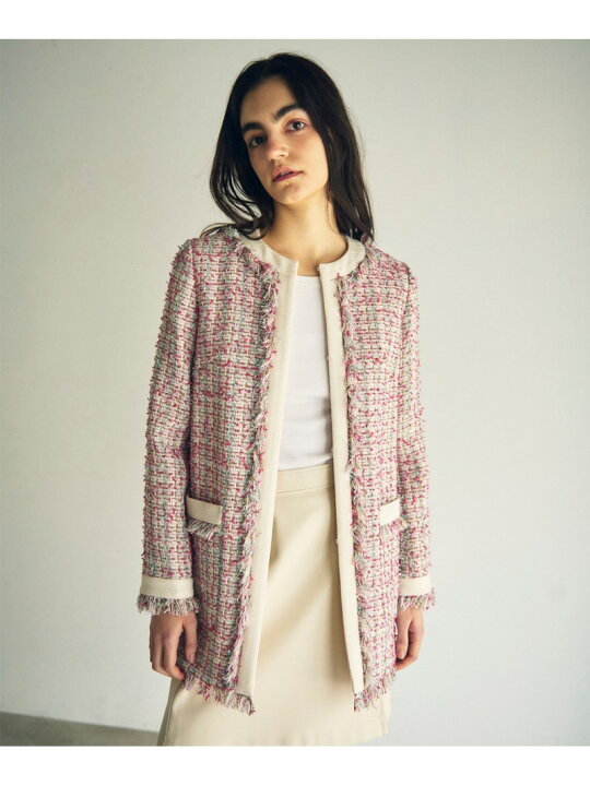 楽天市場】【SALE／30%OFF】フリンジツイードジャケット GRACE 