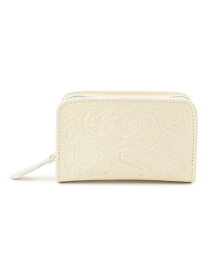Zip mini pouch GRACE CONTINENTAL グレースコンチネンタル 財布・ポーチ・ケース ポーチ ホワイト オレンジ ブラウン【送料無料】[Rakuten Fashion]