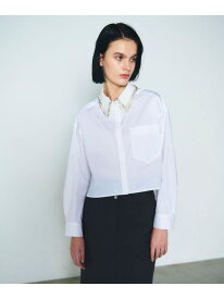 ビジューカラーシャツ GRACE CONTINENTAL グレースコンチネンタル トップス シャツ・ブラウス ホワイト【送料無料】[Rakuten Fashion]